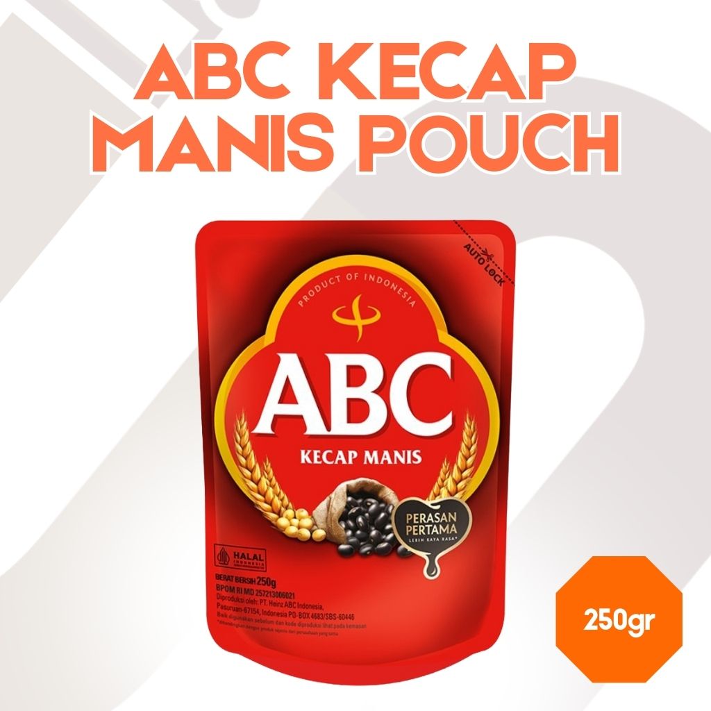 ABC KECAP MANIS POUCH 250 GR