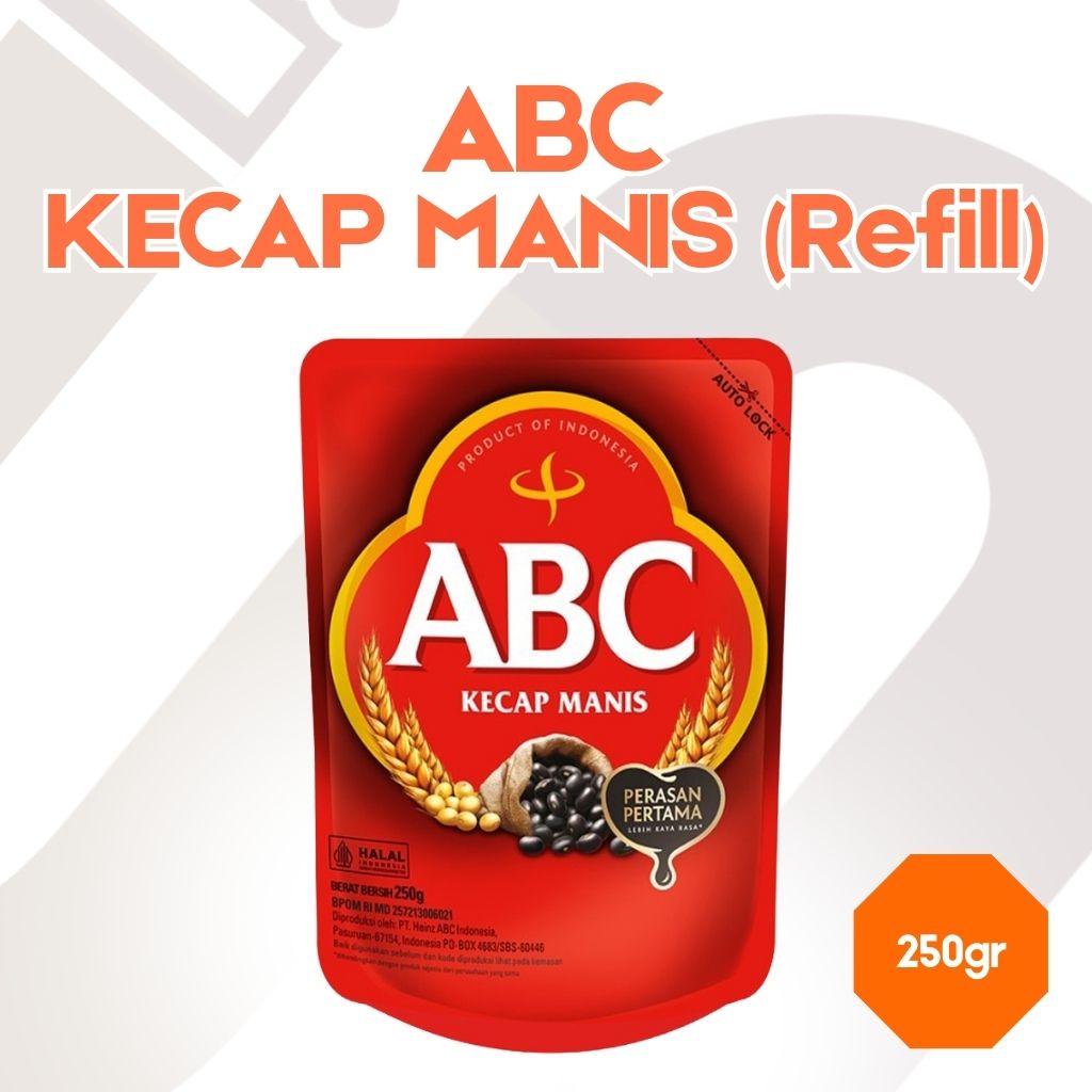 ABC KECAP MANIS POUCH 250 GR