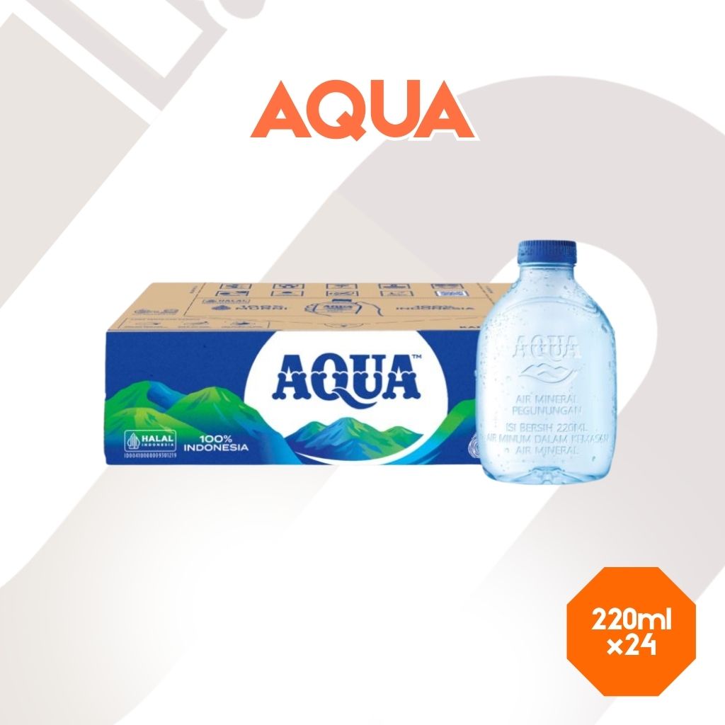 AQUA 220 ML CUBE 24