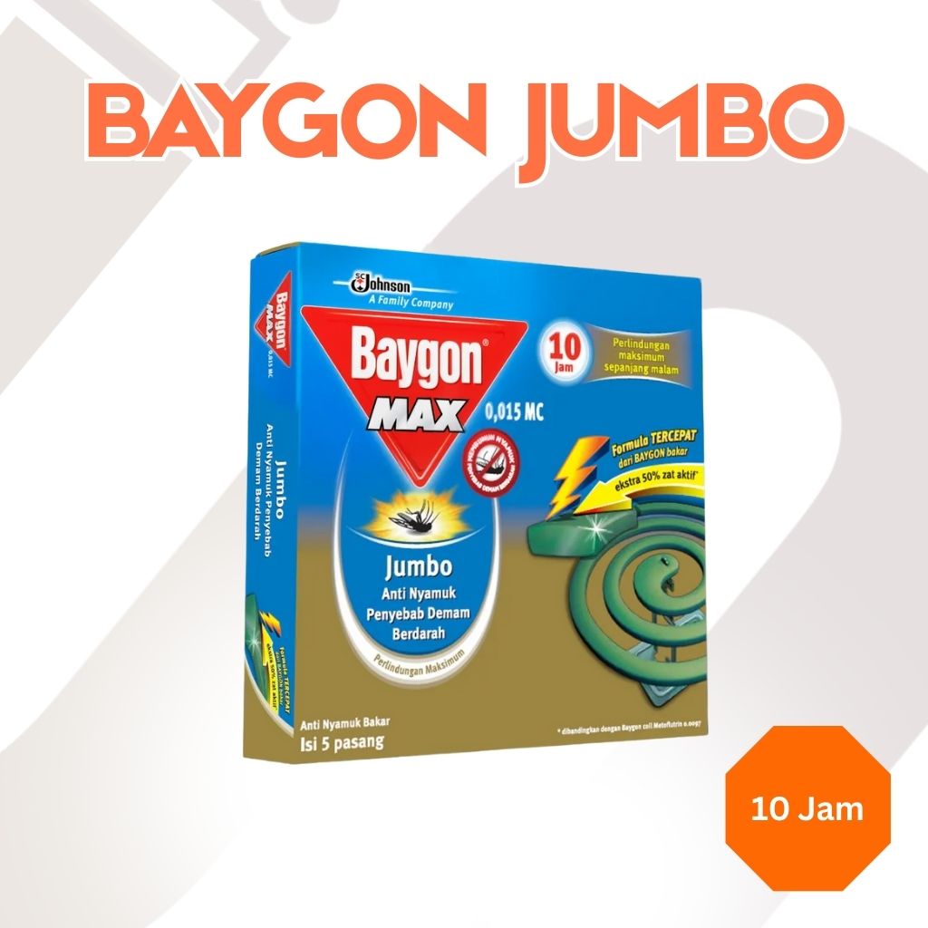 BAYGON JUMBO 10 JAM