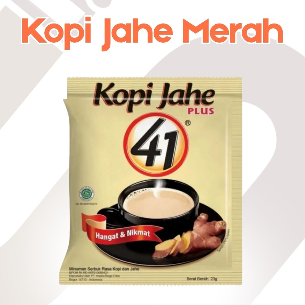 41 KOPI JAHE MERAH 23 GR