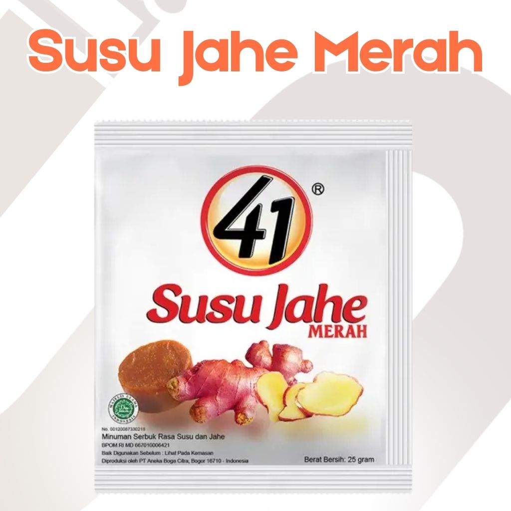 41 SUSU JAHE MERAH 25 GR