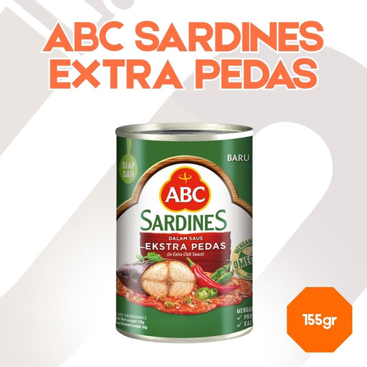 ABC SARDINES EXTRA PEDAS 155GR