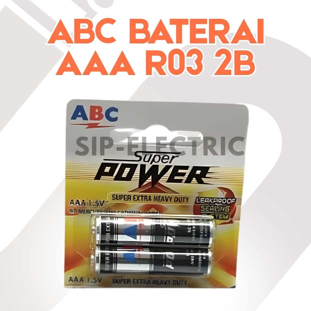 ABC BATERAI AAA R03 2B
