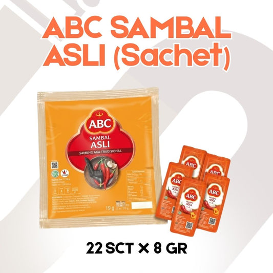 ABC SAMBAL ASLI 22 SCT X 8 GR
