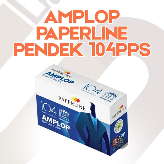 AMPLOP PAPERLINE PENDEK 104PPS
