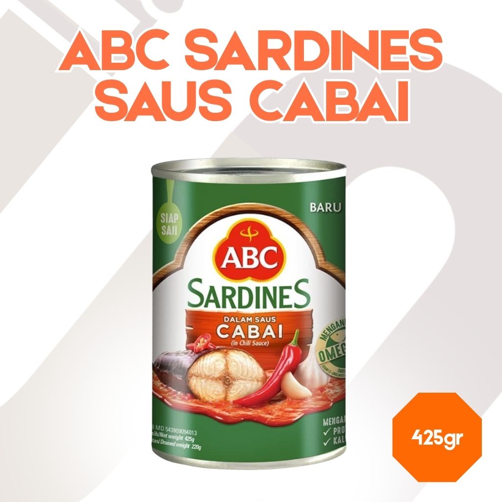 ABC SARDINES SAUS CABAI 425 GR