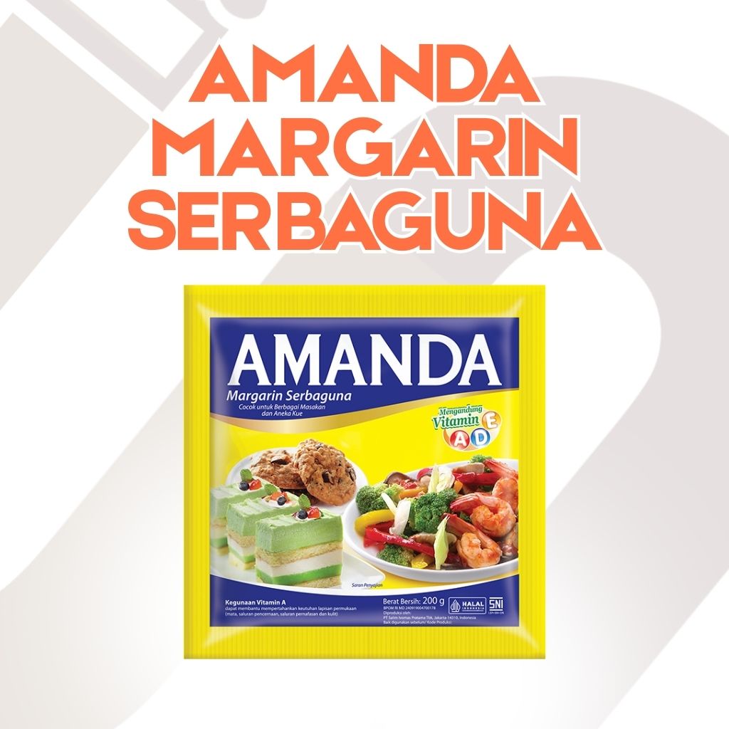 AMANDA MARGARIN SERBAGUNA 200 GR