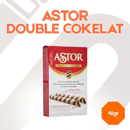 ASTOR DOUBLE COKELAT 40 GR