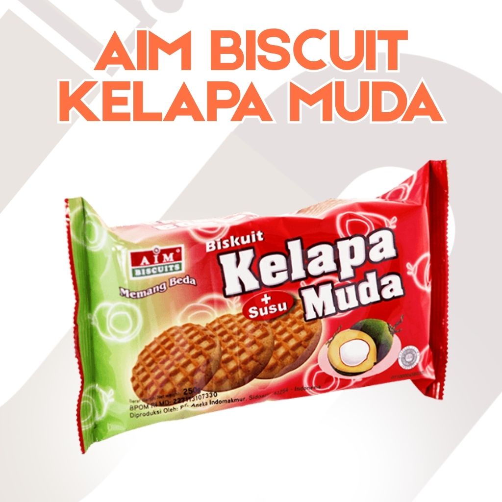 AIM BISCUIT KELAPA MUDA 250 GR