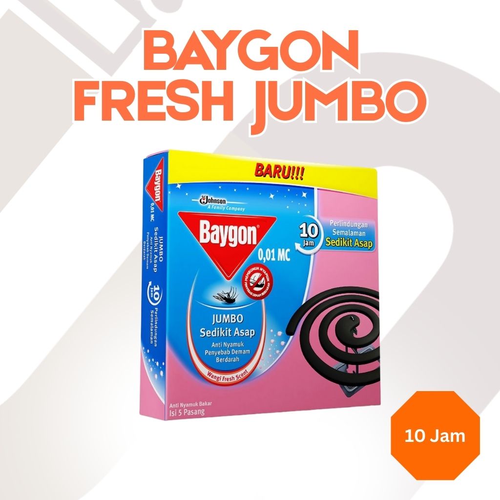 BAYGON FRESH JUMBO 10 JAM