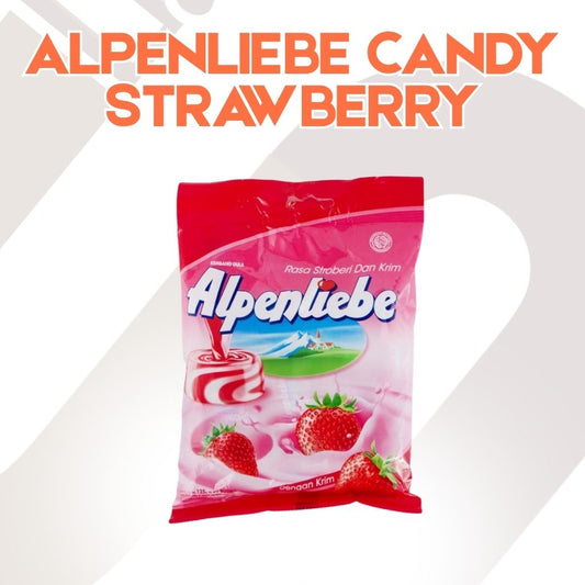 ALPENLIEBE CANDY STRAWBERRY 125GR