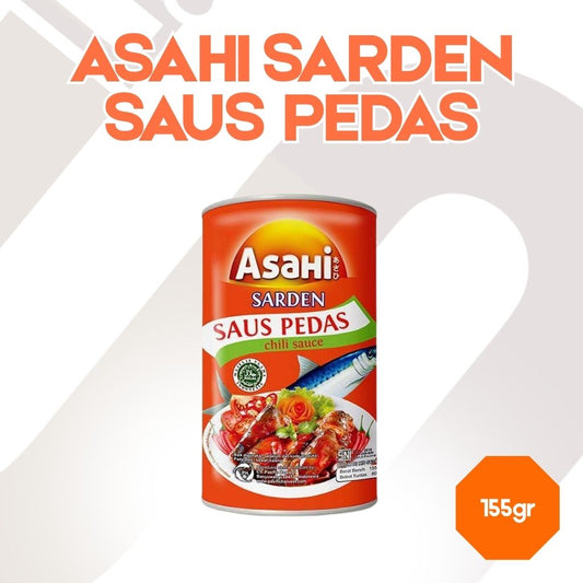ASAHI SARDEN SAUS PEDAS 155 GR