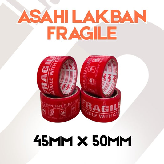 ASAHI LAKBAN FRAGILE 45MM X 50MM