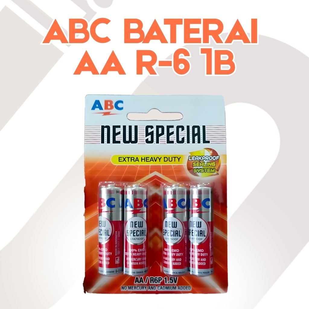 ABC BATERAI AA R-6 1B